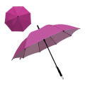 Chinese Supplier 27′′*8K Sun Prevent Silver Coated Auto Open Straight Umbrella